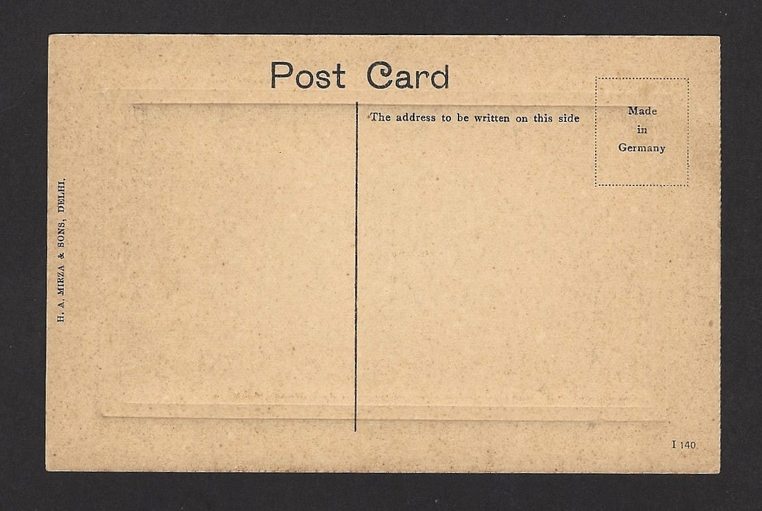 India Rawalpindi vintage postcards (3)