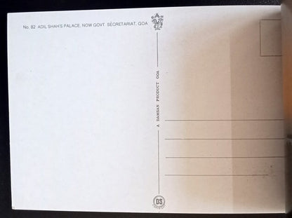 AOP India Damsan GOA souvenir booklet of 10 postcards