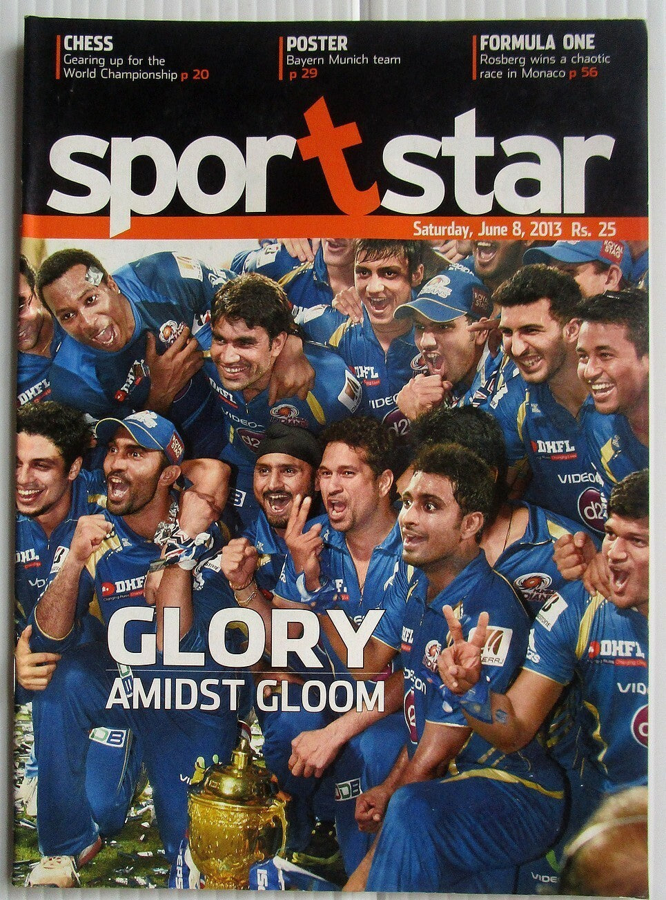 India Sports Star 2012-2013 with much Cricket coverage (5 issues)