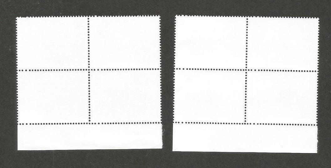 India 2013 Animals Ghor Khar Wild Ass misperf error block of 4 MNH