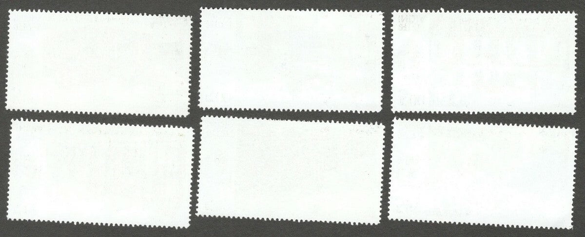 AOP India 2010 Postal Heritage Buildings set of 6 MNH	