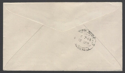 AOP India 1964 AIRBUS  FFC First Flight cover Madras - Bombay