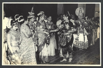 Indian Classical Dance SUSAN BARBIERE vintage photo 4x6 inches