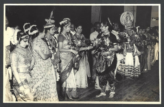 Indian Classical Dance SUSAN BARBIERE vintage photo 4x6 inches