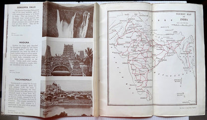 India & Burma 1930s tourism promotional booklet