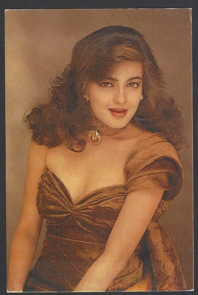 AOP India Bollywood vintage postcard MAMTA KULKARNI