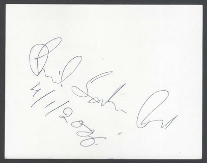 AOP India CRICKET Shiv Sarkar Paul signed autograph card