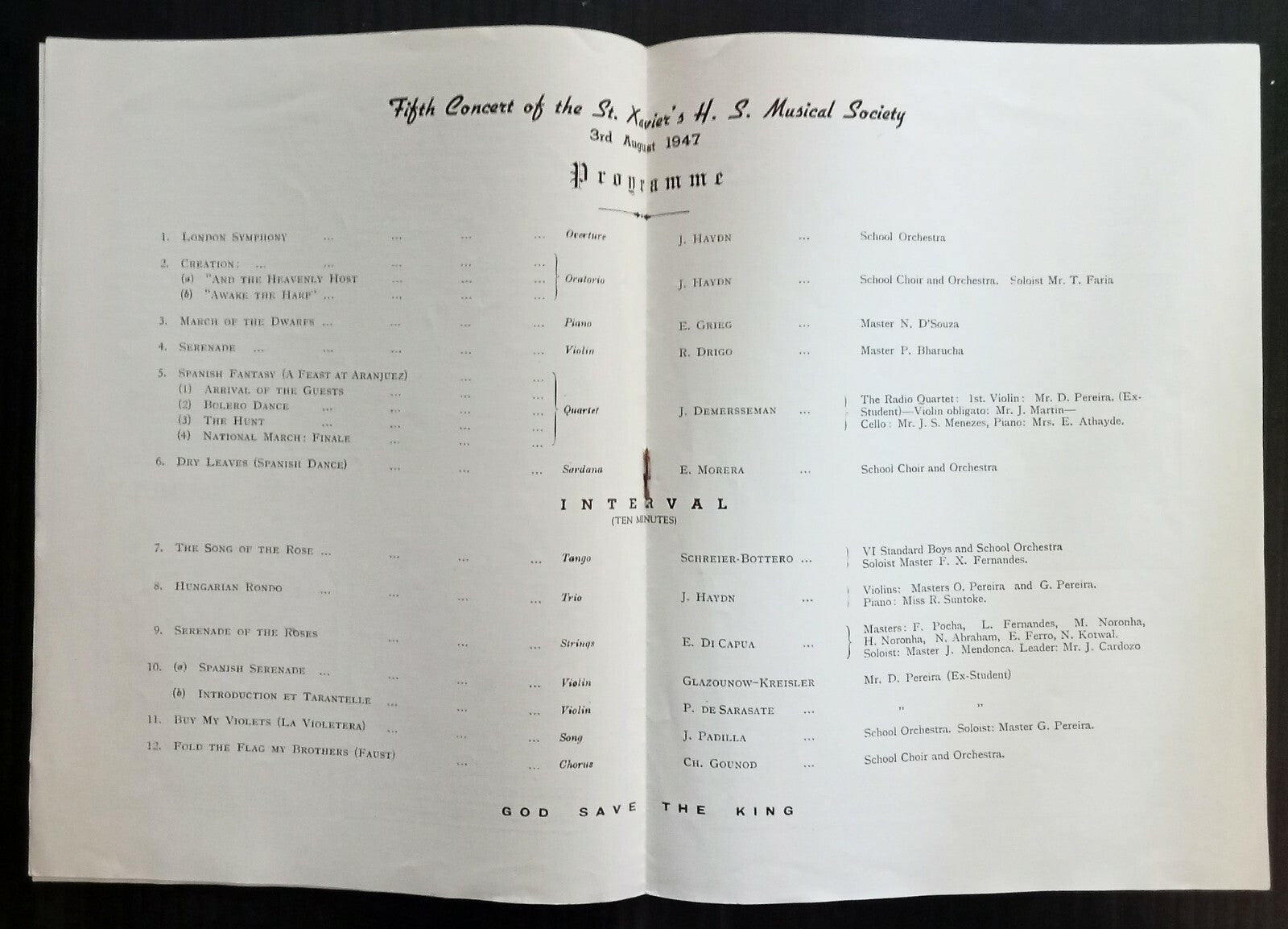 AOP India MUSIC REVIEW 3rd August 1947