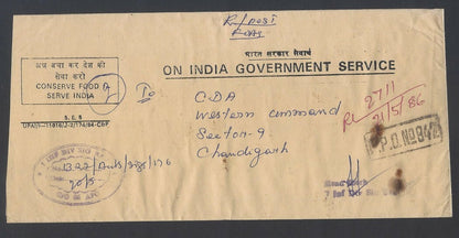 AOP India registered FPO covers 1980s (9)