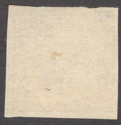 India Faridkot State revenue Type 1, 1/2a yellow imperf unused KM #16a
