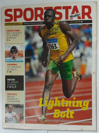 India Sportstar 2008-12 RUNNING cover issues 10” X 13” (4)