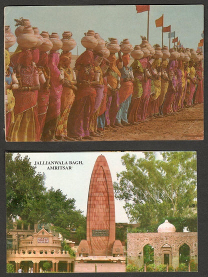 AOP India vintage mixed lot of 31 postcard