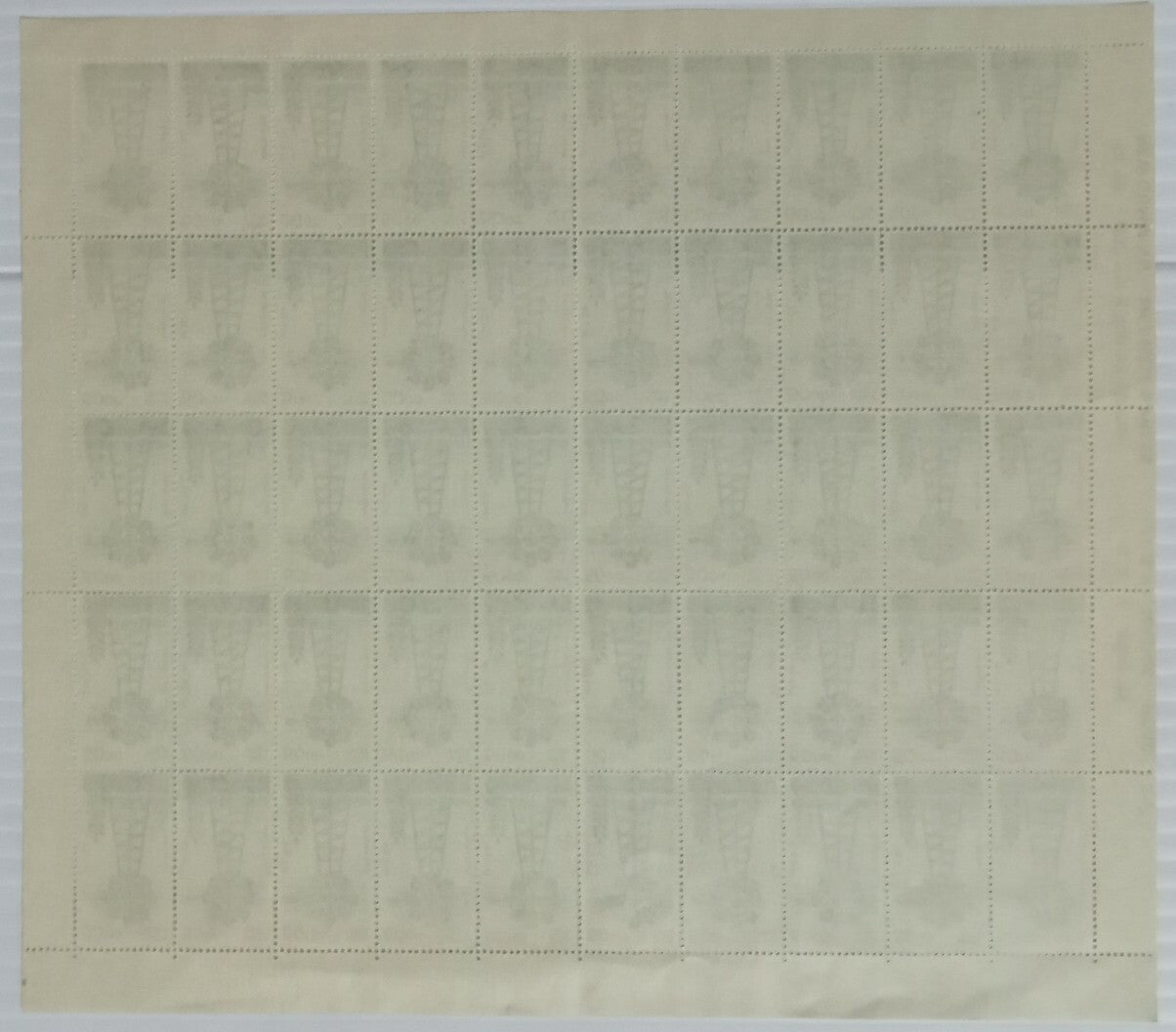 India 1979 50R Wind Energy both watermarks MNH complete sheets. Phila Rs.50000