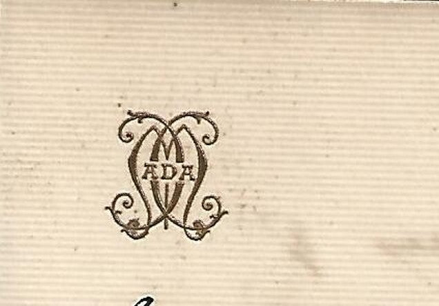 AOP India 1887 crested letter
