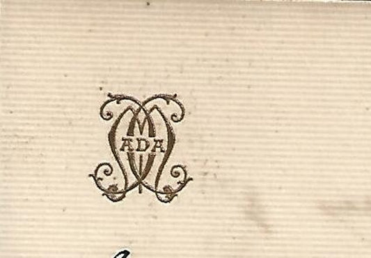 AOP India 1887 crested letter