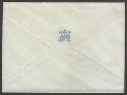 AOPIMT India crested Coat of Arms envelope Unidentified State