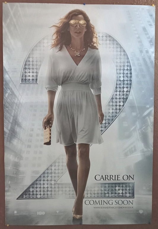 2010 Sex and the City 2-1 sheet India poster (2 side print) Sarah Jessica Parker