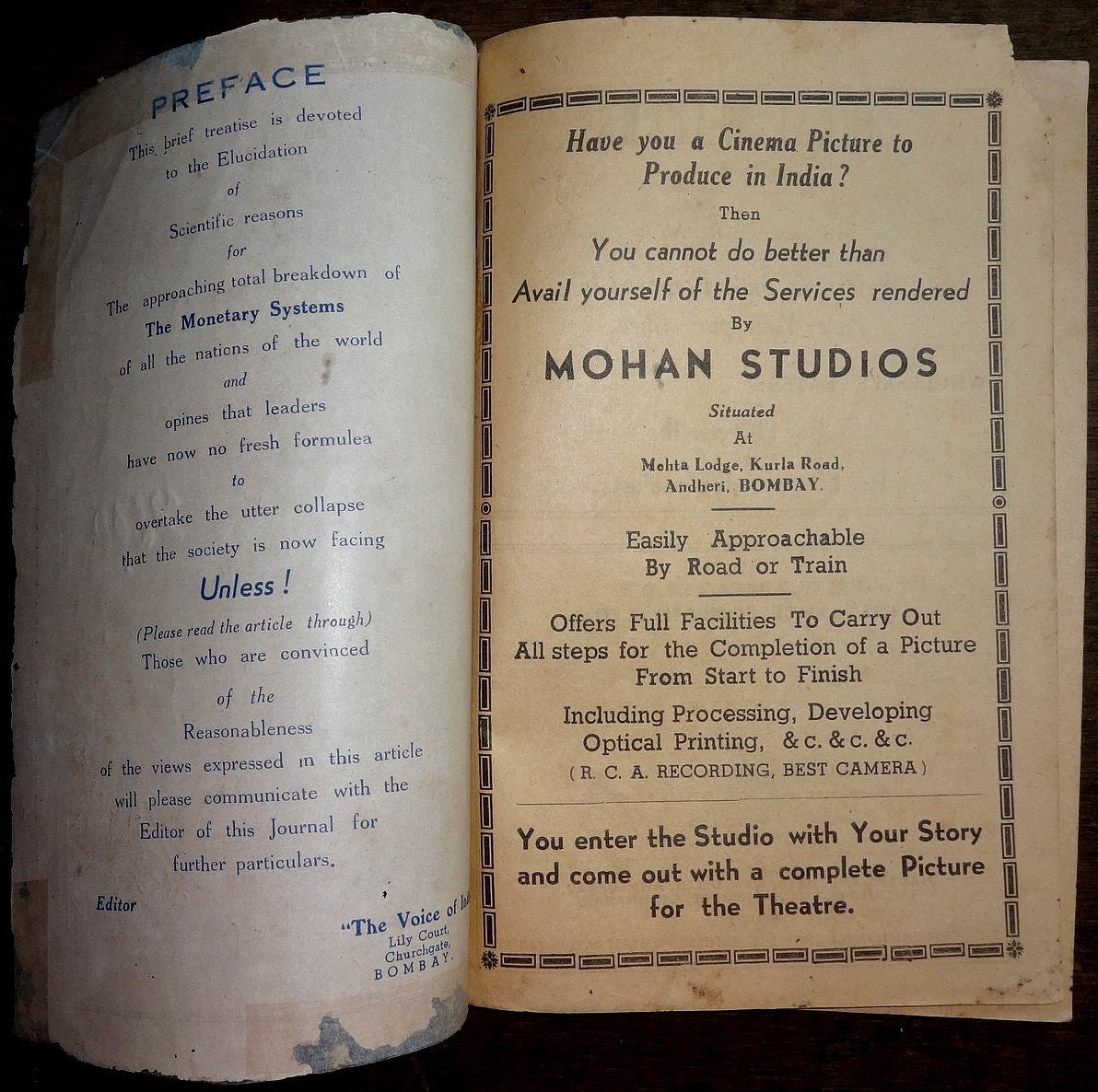The Voice of India July 1949 The 3rd World War is Inevitable