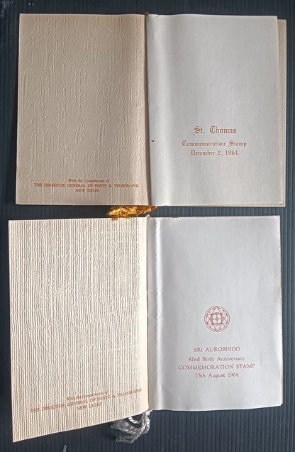 India 1964-65 VIP presentation folders (5)