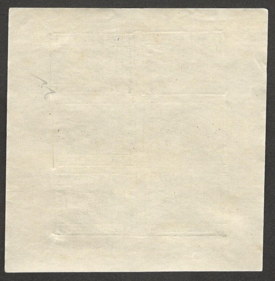 (AOP) India JAIPUR STATE 1911 1/2a grey blue unused sheet SG 19
