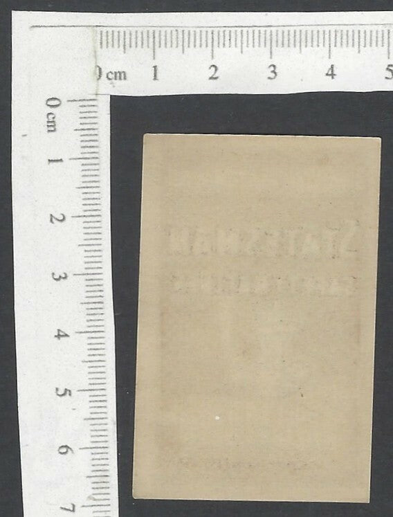 India 1940s matchbox labels – STATESMAN Cigarettes – Made in Deccan