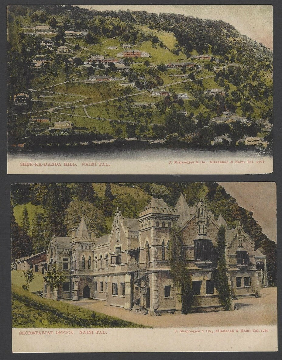India Naini Tal vintage postcards (10)
