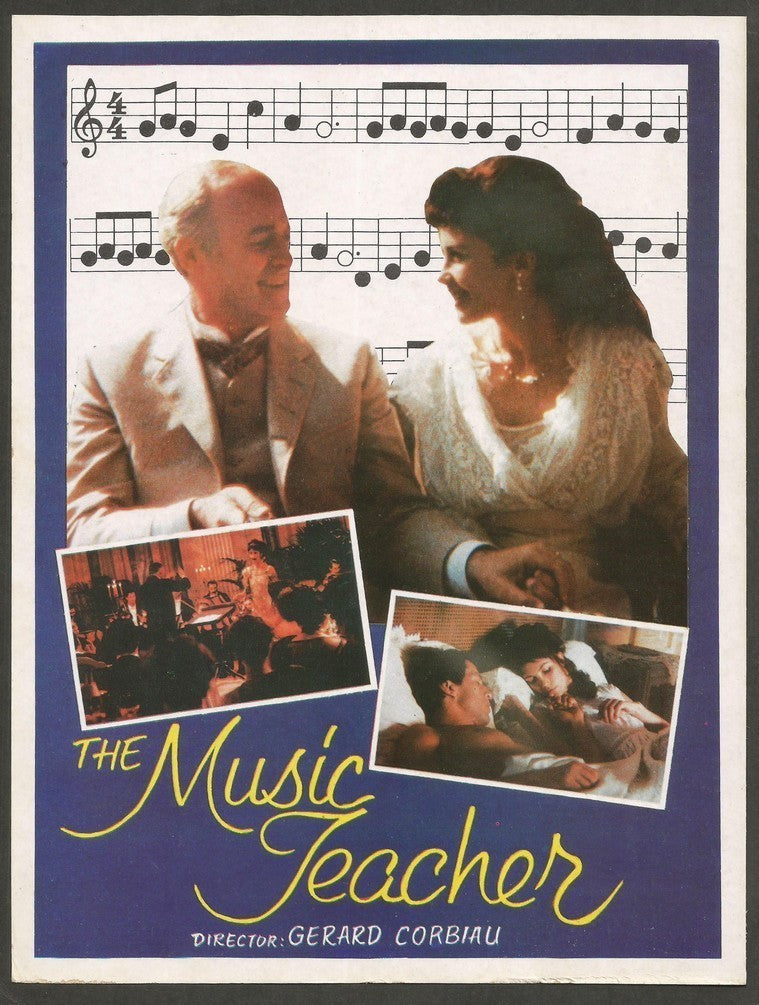 THE MUSIC TEACHER 1988/1991  India press card Connie Stevens