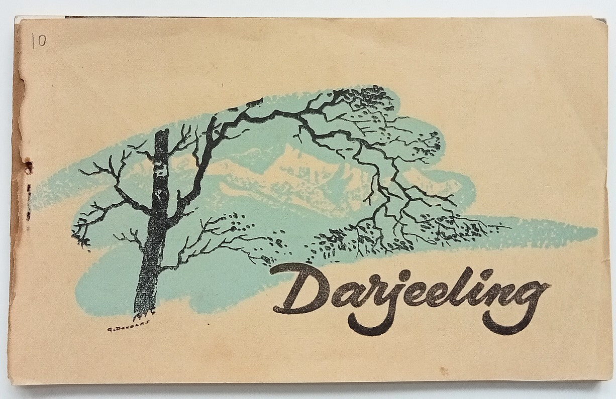 India - Darjeeling vintage booklet of 10 postcards
