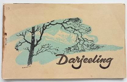 India - Darjeeling vintage booklet of 10 postcards