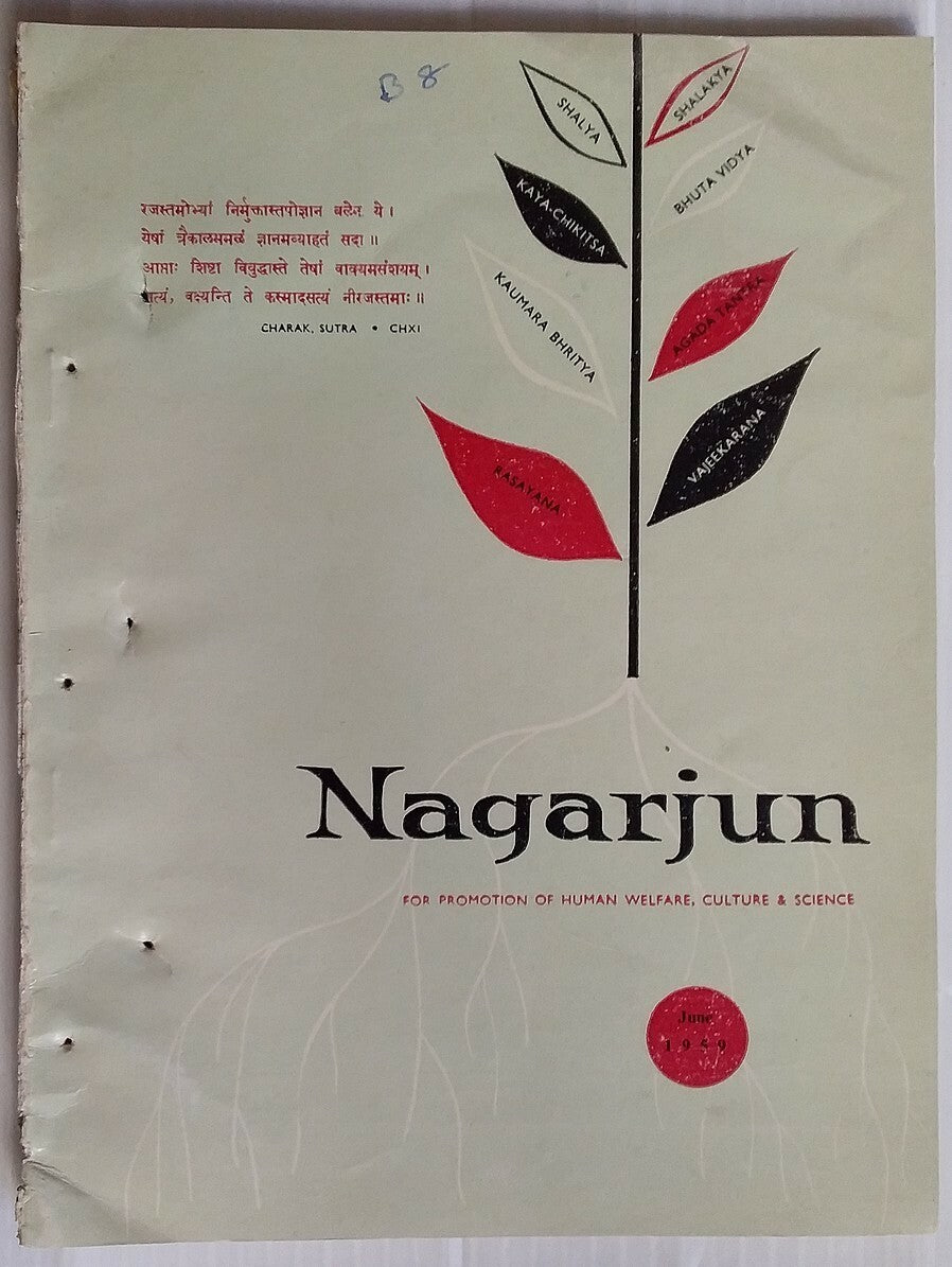 Nagarjun – An English monthly of Indian Ayurvedic Medicine 1959 (6 issues)