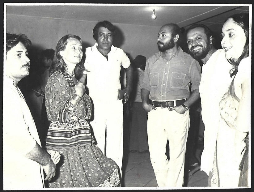 (AOP) India Jennifer Kendal, Govind Nihalani & Shyam Benegal press photo