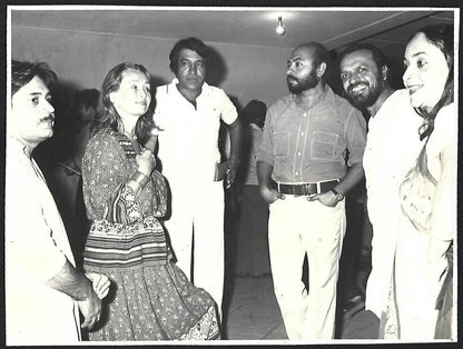 (AOP) India Jennifer Kendal, Govind Nihalani & Shyam Benegal press photo