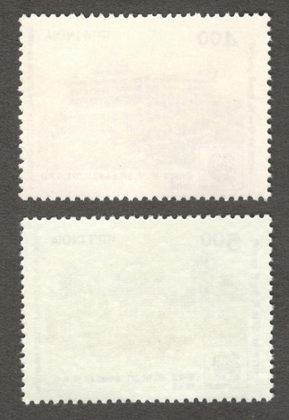 India #1166a 1988 Bombay G.P.O. set of 2 MNH