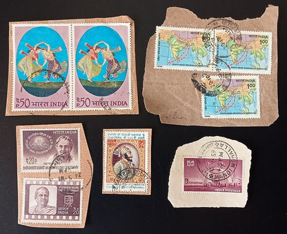 India unpicked on paper commemorative mix (200)