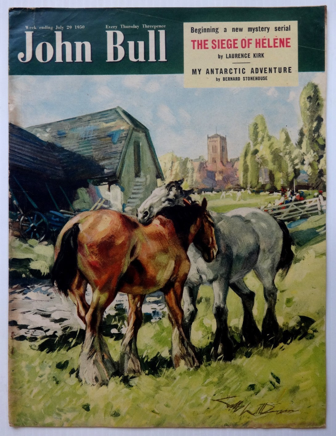 JOHN BULL 29 July 1950 – I VISIT THE NEW INDIA – illuminating perspective