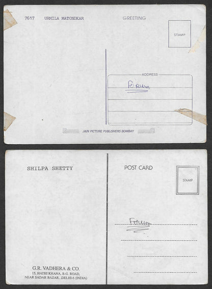 India Bollywood postcards Actresses (5)