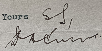 India 1933 crested letter DIWAN TO CHHATRAPATI MAHARAJA OF KOLHAPUR signed