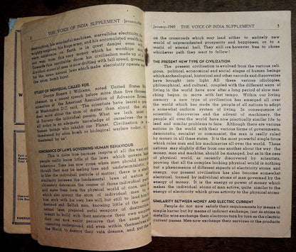 The Voice of India July 1949 The 3rd World War is Inevitable
