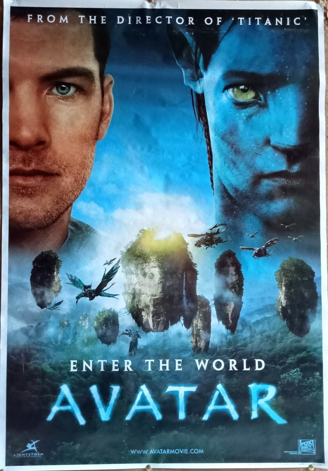Avatar 2009 1 sheet India Poster 28" x 38"