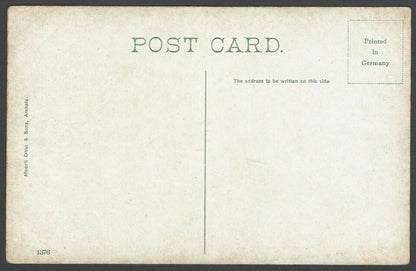 India 1911 Coronation Durbar 1st Duke of Wellington Regt. Camp color postcard