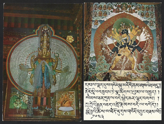 (AOP) Ladakh India Tibet vintage postcards (3)