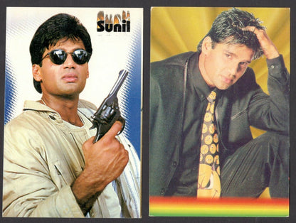 India Bollywood vintage postcards SUNIL SHETTY (6)
