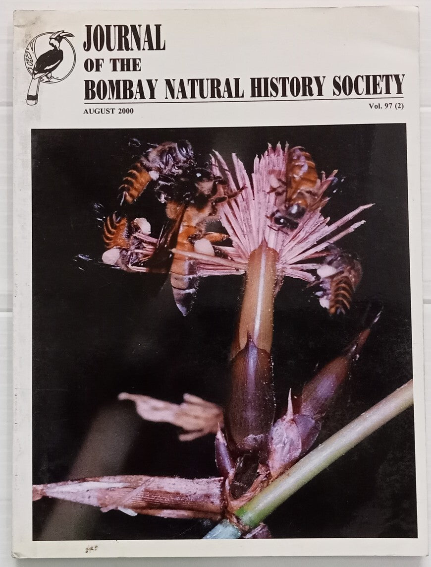 AOP India JOURNAL OF THE BOMBAY NATURAL HISTORY SOCIETY August 2000