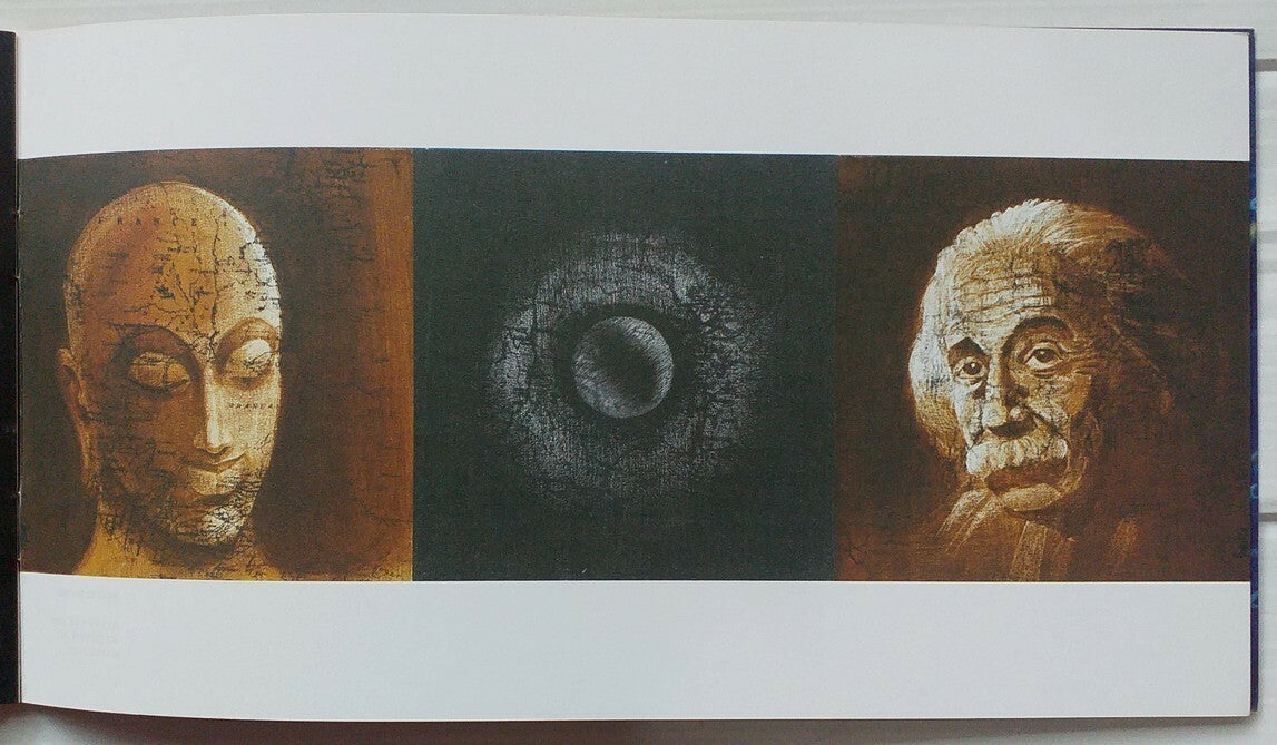 India Contemporary Art RAMESH THORAT 2006 Exhibition souvenir 4 pages