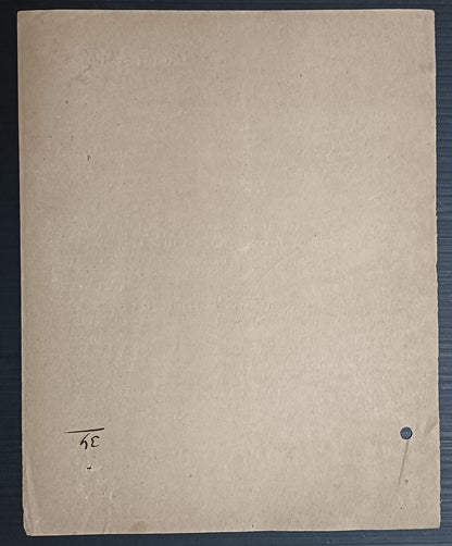 India POSTAL NOTICE 1929 Perth-Adelaide Air route for NZ, Fiji, etc. + CIRC