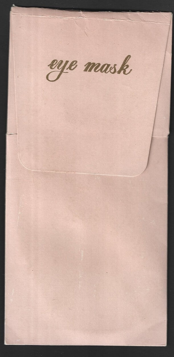 Air India c.1960s Passenger EYE MASK