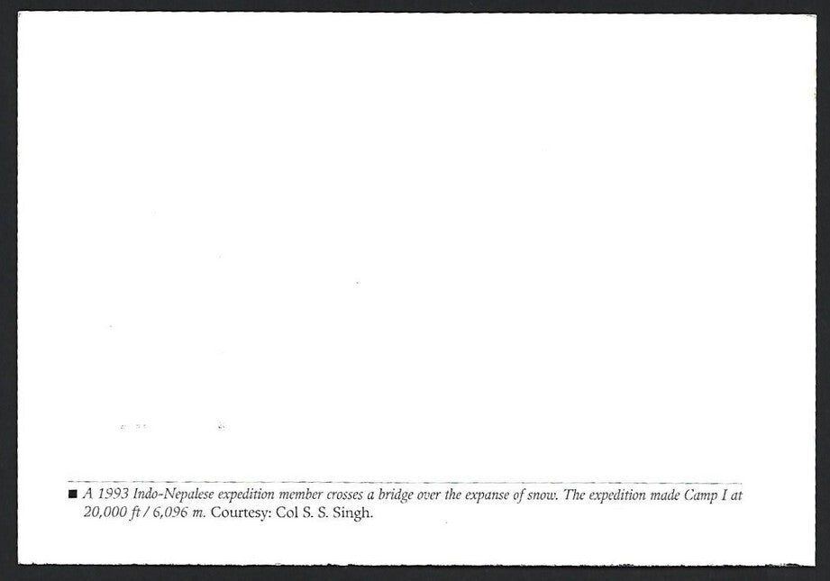 India 2003 Mount Everest maximum card