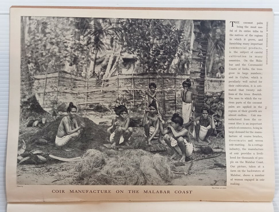 INDIAN PICTORAL EDUCATION 1929.30 Voll.1 No.3 Malabar, Moplah, Buick