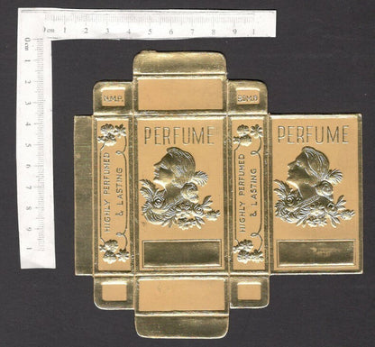 India vintage Embossed Perfume Box