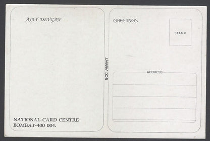 AOP India Bollywood vintage postcard AJAY DEVGAN